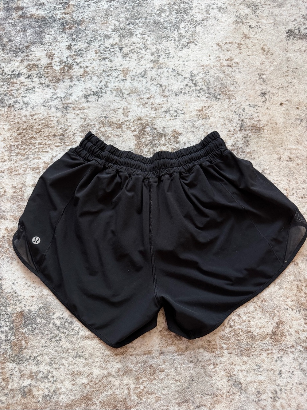 Lululemon Women's Black Athletic Running Shorts tall